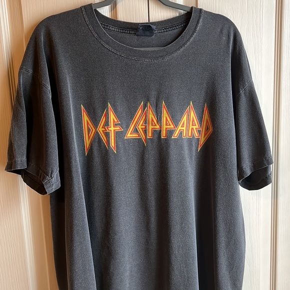 Vintage Y2K Def Leppard Band Tee | Size Large - Picture 2 of 5